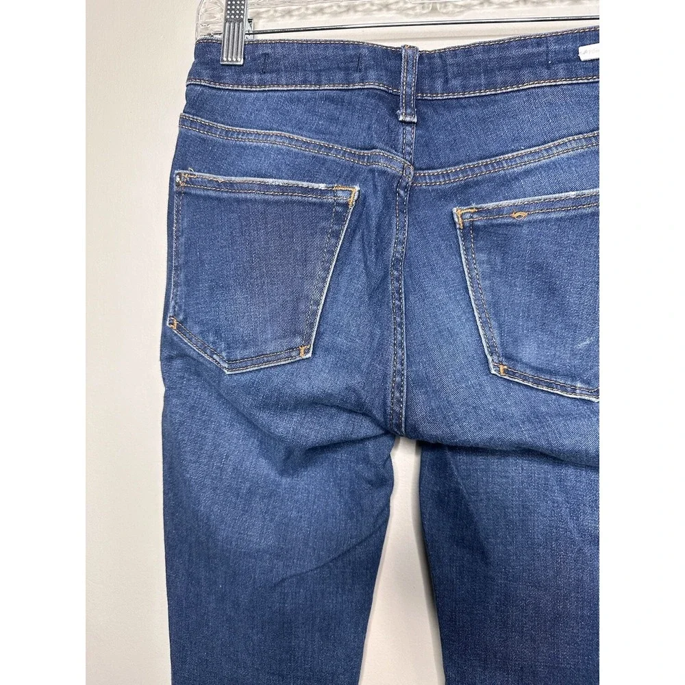 Pilcro Anthropologie‎ Jeans 26 Blue High-Rise Skinny Denim Cotton Stretch